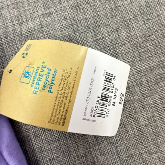 NEW! Thereabouts Kids‎ Girls Cute Tank Top Lily M10/12 Pleated Polyester MSRP$22 - Picture 3 of 8